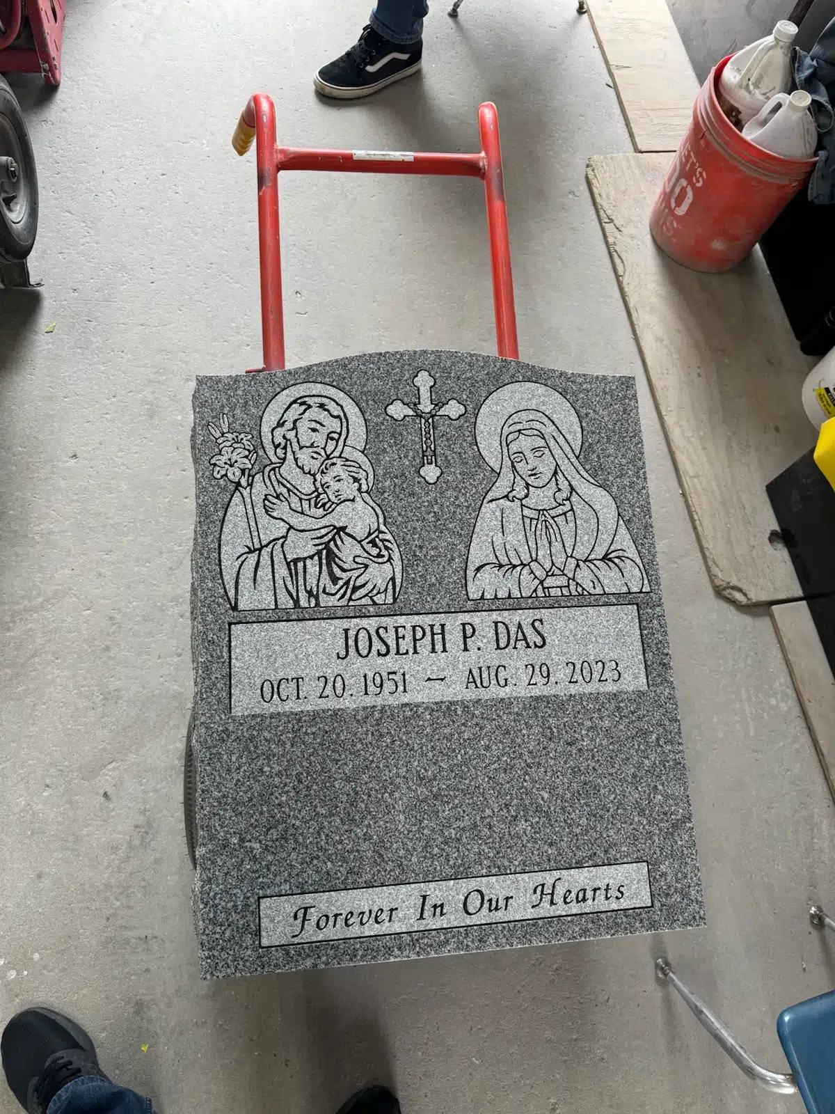 Granite Headstone Pricing hand-carved by Headstone Price Guide in NJ — image 8