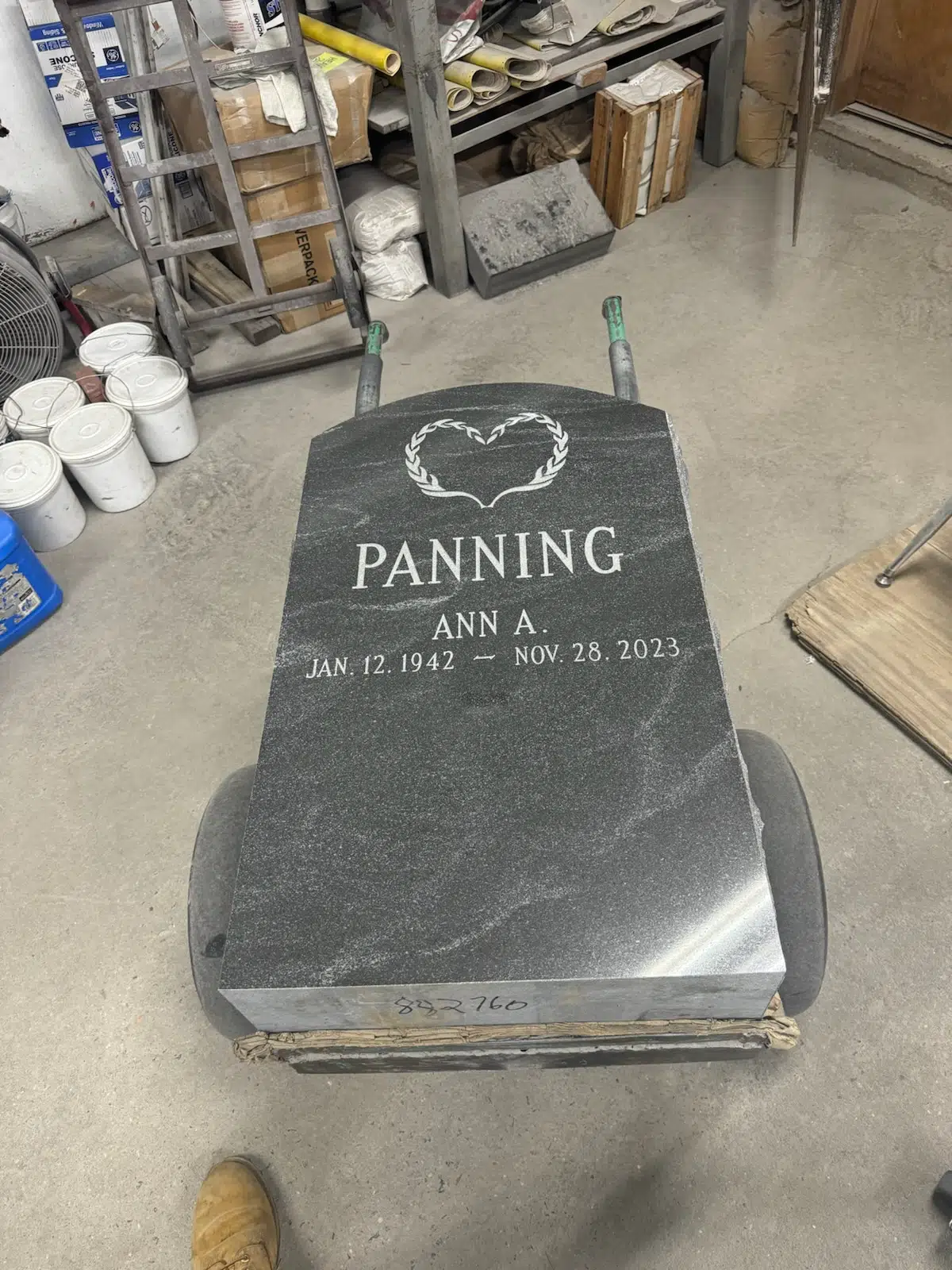 Granite Headstone Pricing hand-carved by Headstone Price Guide in NJ — image 9